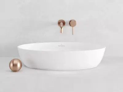 sink ARTIS Villeroy Boch 61x41x13cm 3D model