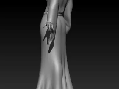 Princess Leia 3D print model