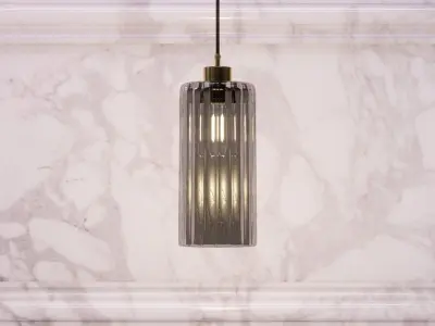 Pick-N-Mix Cylinder Large Pendant Light 3D model