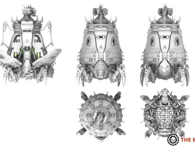 Iron Hive - Ovopod 3D print model