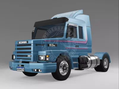 CARROCERIA BODY RC 1 14 SCANIA T113 and MODS 3D print model