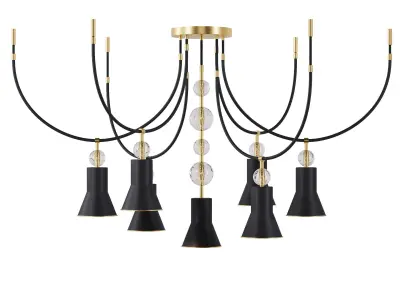 Chandelier ARCH 7U by Pikartlights Free 3D model