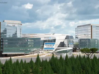  Chase Center Arena with Park 