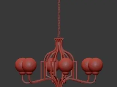 Untitled guadagni chandelier 3D model