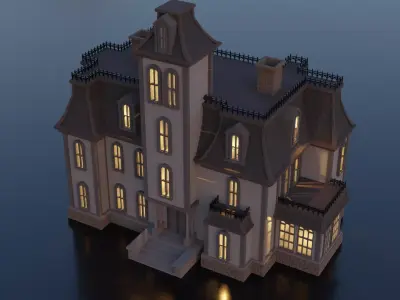 Addams Family House 3D model