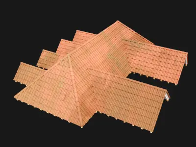 Realistic Roof Collections 34 3D model