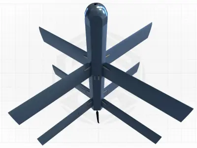 Scalpel Kamikaze Drone  3D model