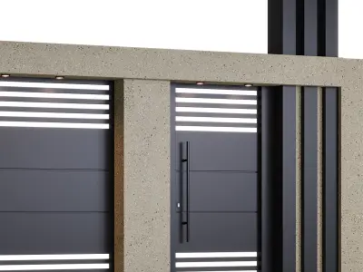  Fencing 35 3D model