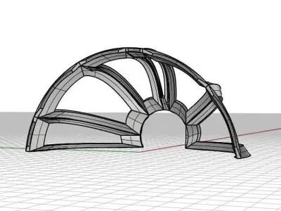 METALIC SHELL Free 3D print model