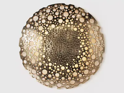 Abstract Wall Light by Jonathan Browning 3D model