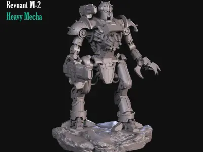 Heavy Mecha Revenant M-2 3D print model