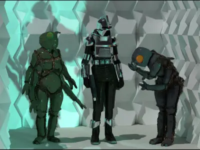 Oetan for Poser 3D model