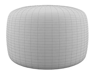 POUF LIV 40X60 SEA BLUE 3D model