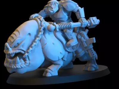 Squighog and Stormtroopa 3D print model