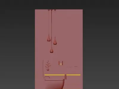 bathroom home 3D model