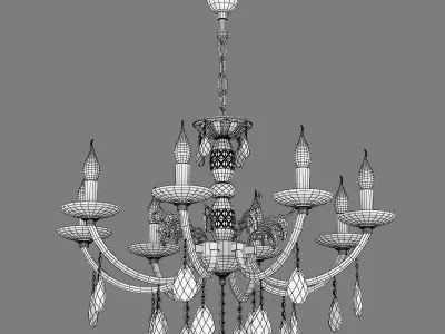 69408x Stregaro Osgona Chandelier 3D model