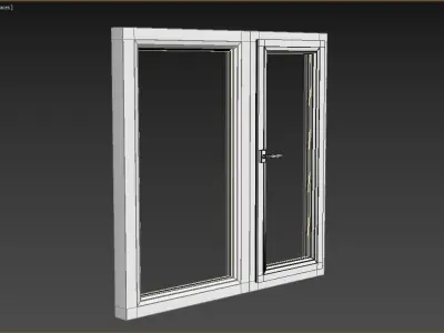 Window 3D Model Ready For Render 3D model