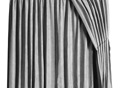 Curtain N1  Free 3D model