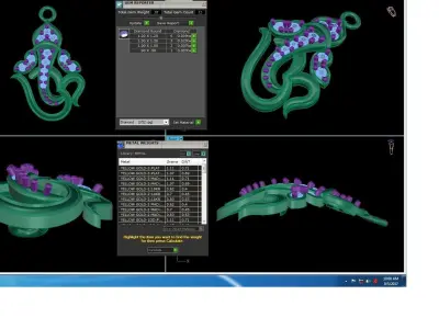 Spiritual Ganesha Pendant 3D print model