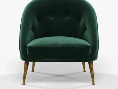 Brabbu Malay armchair 3D model