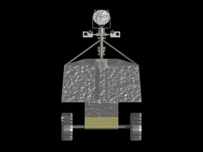 NASA VIPER lunar rover 3D model