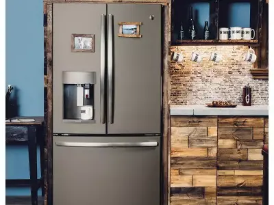 Smart Energy Star Refrigerator - 2 colour 3D model