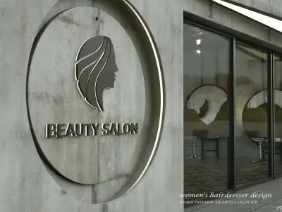  hairdresser salon 3d model 3D model