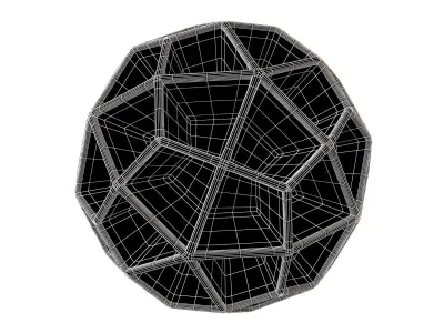 Abstract Shape v11 007 Low-poly 3D model