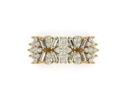 Jewelry ring 419 3D print model