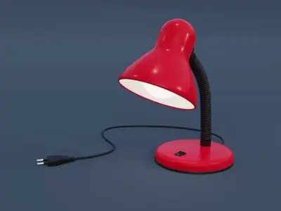 Cheap lamp 3D model
