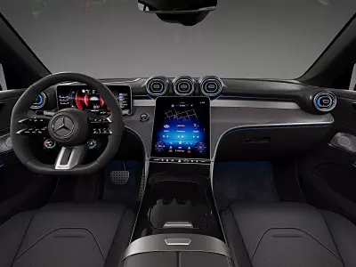 2024 Mercedes-Benz GLC 63 S AMG E Performance Coupe 3D model