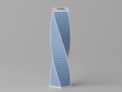 Al Majdoul Tower Riyadh Saudi Arabia 3D model