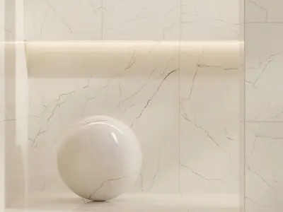 Marble Set 03 - Marble Carrara Beige - 4k Textures Texture