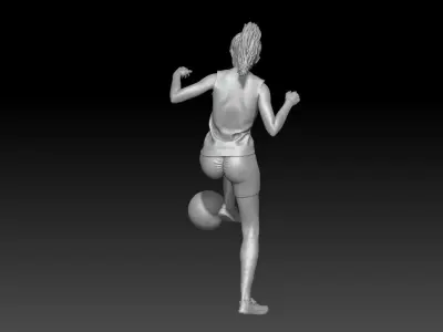 fifa street player women 4 3D print model