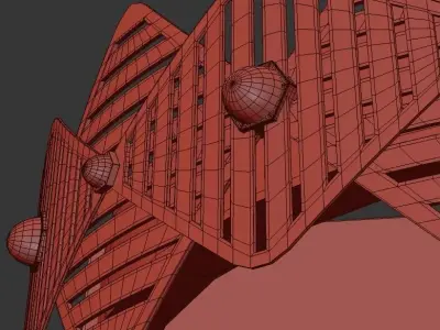 BRILL WALL 3D model