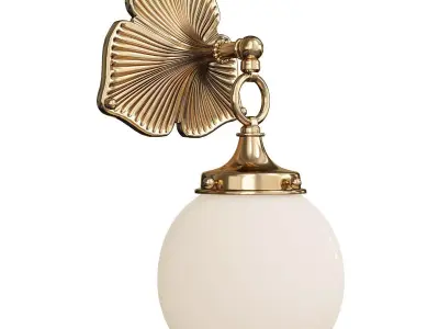 WILDWOOD ARTS and CRAFTS FITTER WALL SCONCE Low-poly 3D model