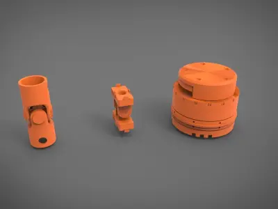 scifi kitbash 4 3D print model