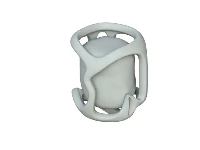 SciFi Shape Object Low Poly  Low-poly 3D model buy