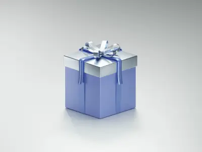 GiftBox For Render Free 3D model