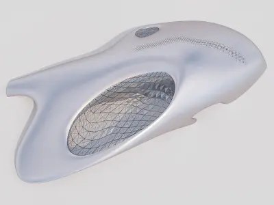 Futuristic building collection 9x 3 3D Model Pack