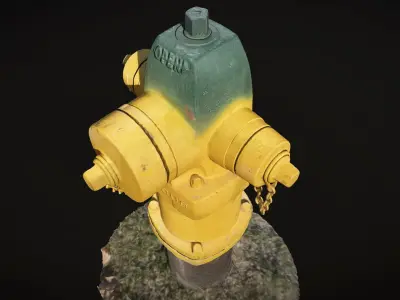Fire Hydrant 3D model