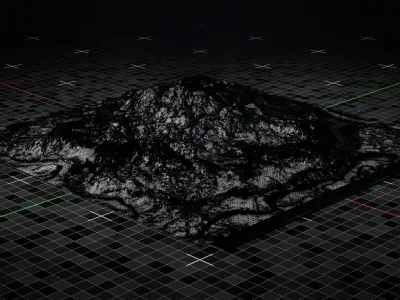 Volcano version 3 3D model