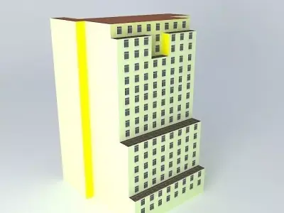 Hotel Loddon Free 3D model