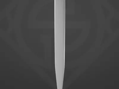 Viking Pendant Ear shape 3D print model