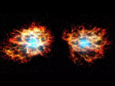 Crab Nebulas 3D model