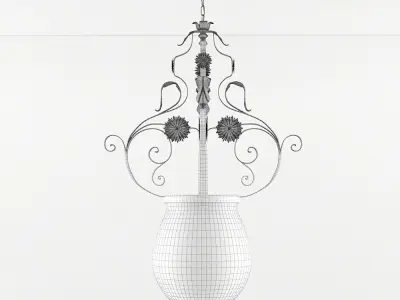 Lighting Mantua Globe Low-poly 3D model