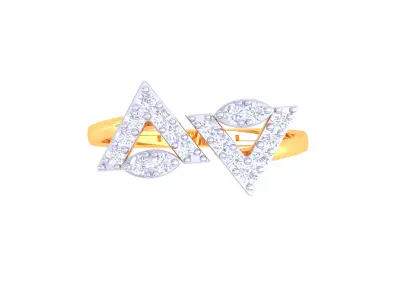  Women Ring MTL 3dm STL OBJ FBX Details 3D print model 82
