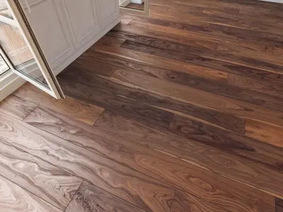 Wooden floor 17 WITHOUT PLUGINS 3D model