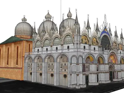 Architecture-Religion-God-Culture-Temple-017 3D model