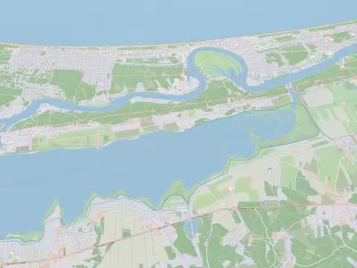 Cityscape Jurmala Latvia 3D model